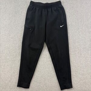 Nike Tech Fleece Joggers Mens Large Black Tapered Sweatpants 930565-010